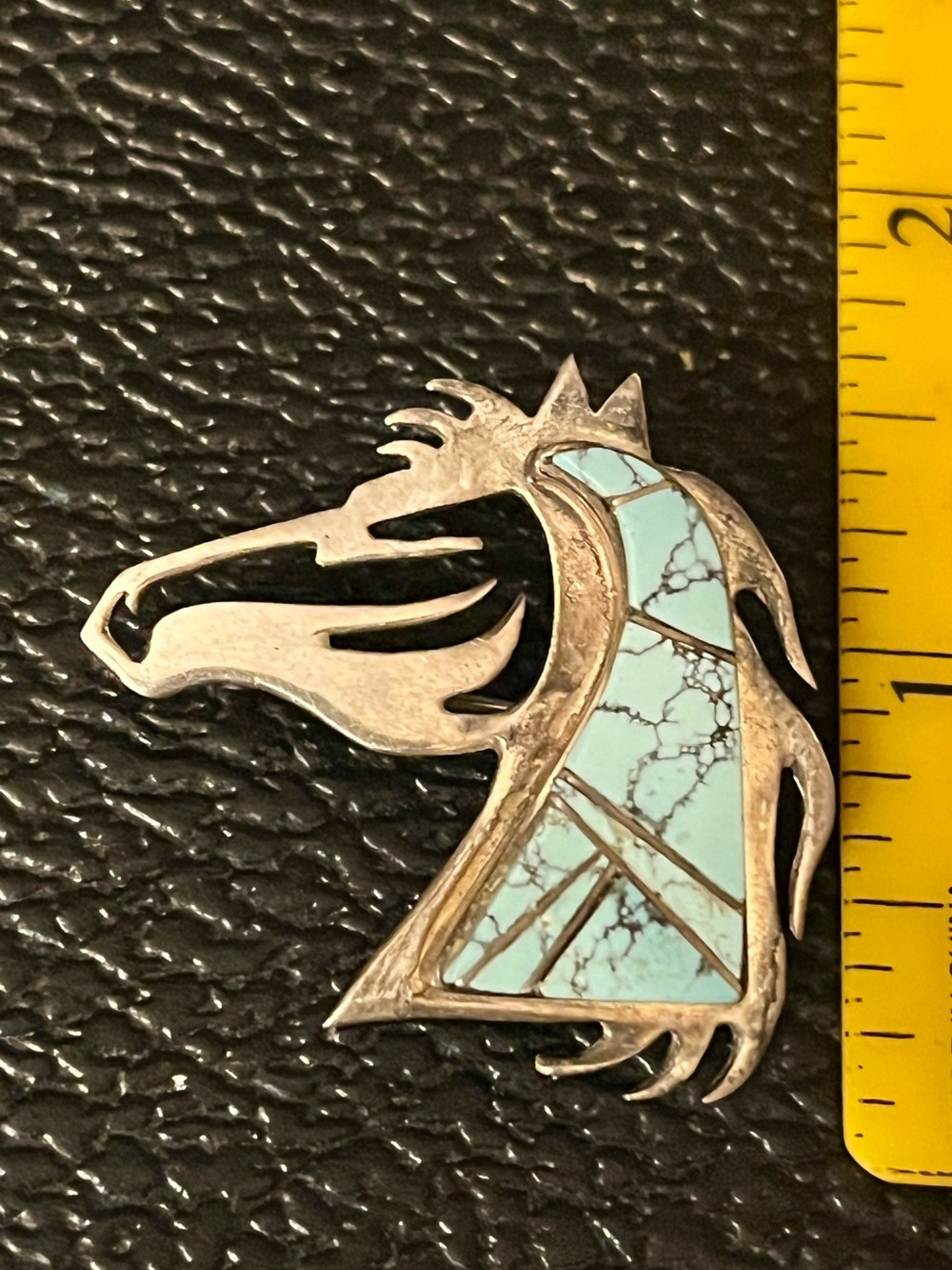 Native American inlay pin